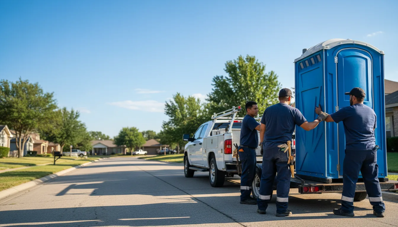 Portable Toilet Rental in Muse, OK near me
